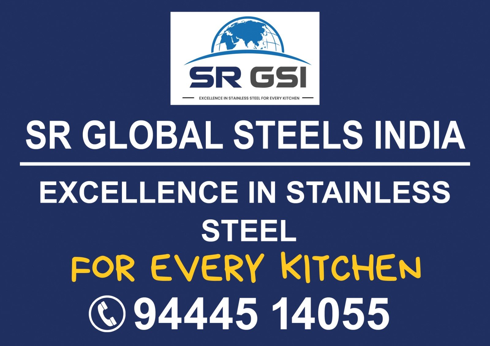 SR GSI - Stainless Steel Kitchen Products